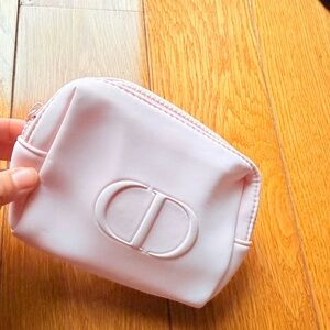 Dior Soft Pink Cosmetic Bag